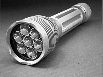 Dragonsub Italia, Torcia Lux Compatta 7 Leds