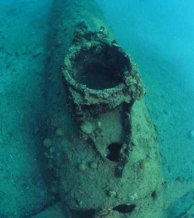 Relitto sottomarino Molch